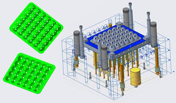 Khuôn khay đựng trứng