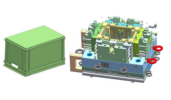 Khuôn thùng nhựa đựng đồ